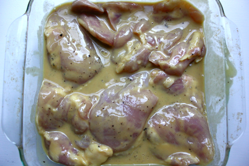 chicken thighs