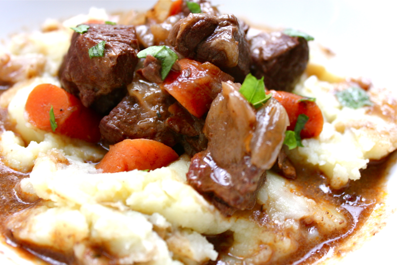 Julia Child's Boeuf Bourguignon - Witty in the City